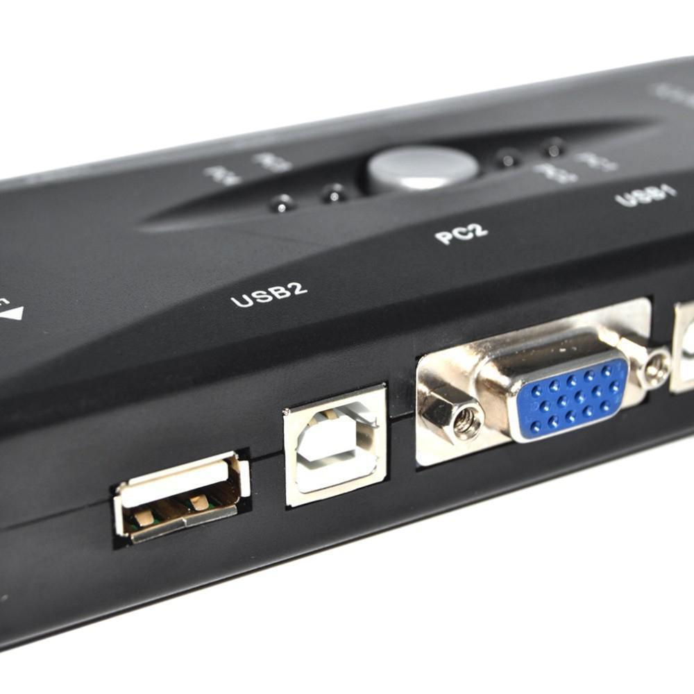 HDMI Switch USB Port KVM Switch Four-in and One-out 4-port HDMI Switcher