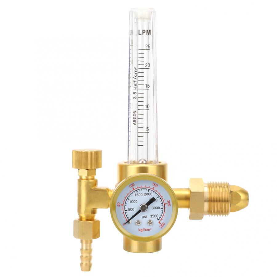 0-3500 PSI Gas Regulator Gas Flowmeter Regulator Argon Regulator Pressure Reducer Air Compressor Pressure Regulator