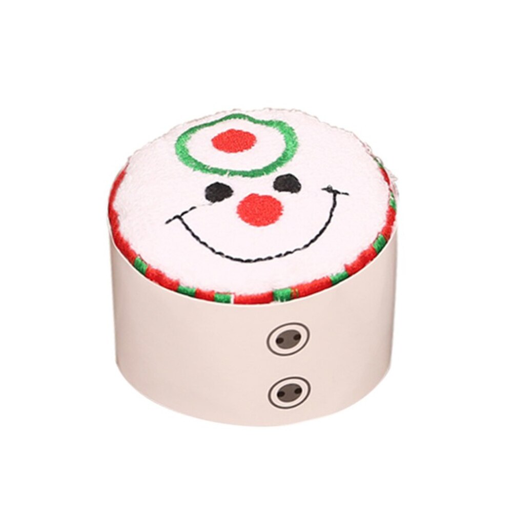 Fest tårta modellering bomull handduk santa snögubbe handduk julfest  s55: Snögubbe