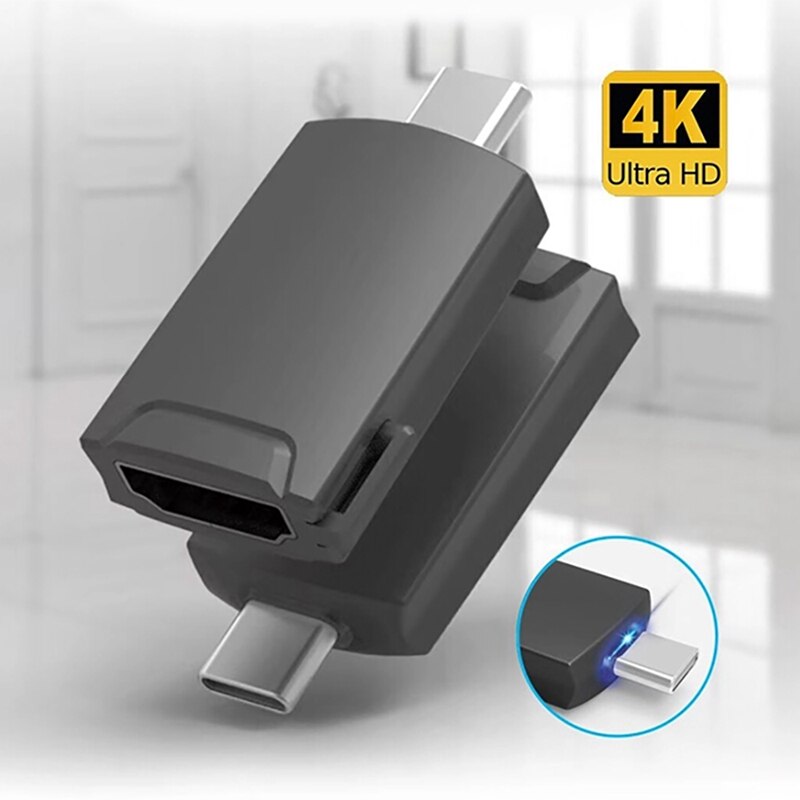 USB 3.1 USB-C Hub to HDMI Adapter (DP Alt Mode) for Apple the Chromebook