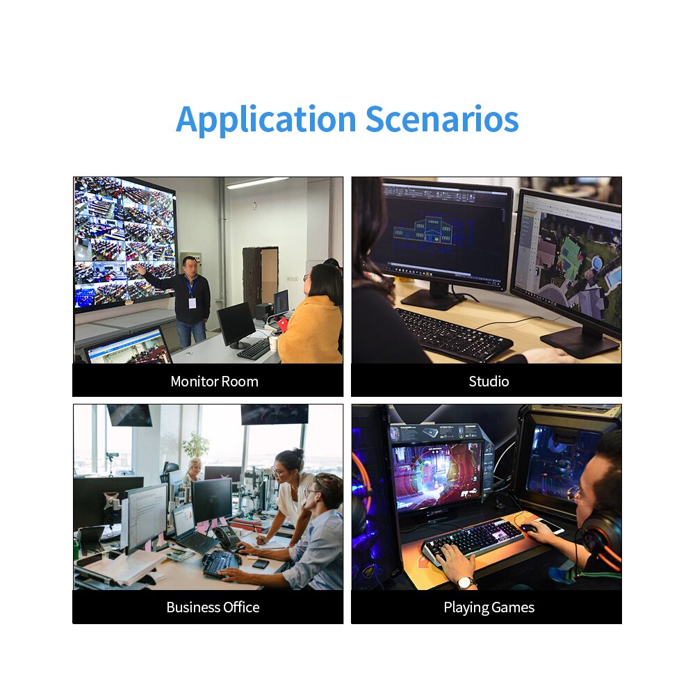 AIMOS AM-KM202 2 Port USB Synchronous Switch Controller Support Keyboard Mouse Input 2 PC Synchronous Control Switch Controller