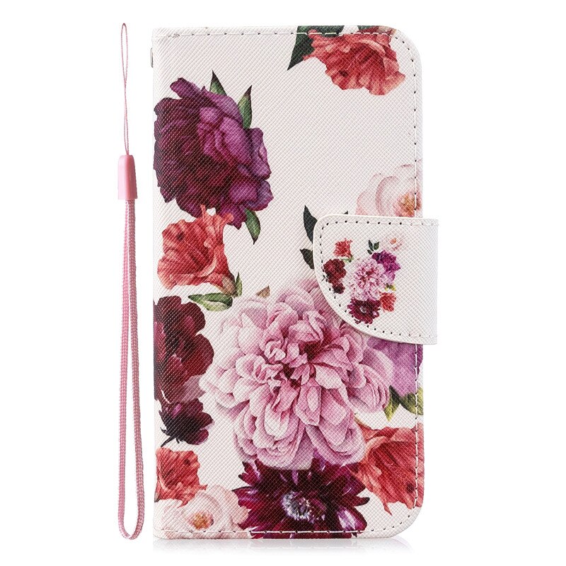 A30s Case on sFor Samsung A30s Case Leather Flip Case for Funda Samsung Galaxy A30S A 30s A307F Phone Cover Wallet Cases Capa: D