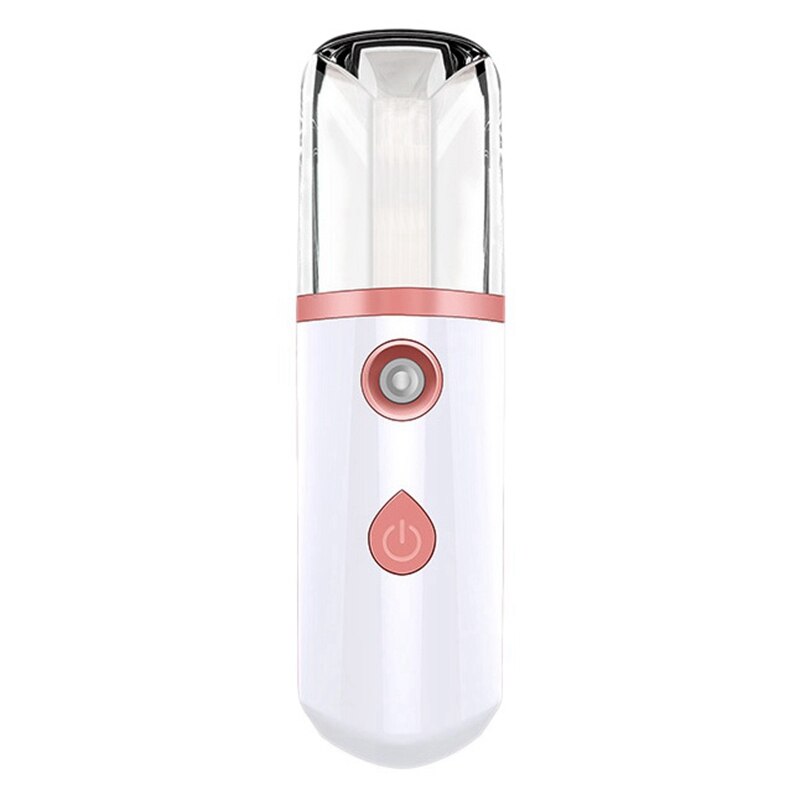 Mini Portable Humidifier Facial Vaporizer Sprayer,USB Chargeable Face Moisturizer Humidifier Anti-Aging Beauty Tools: Default Title