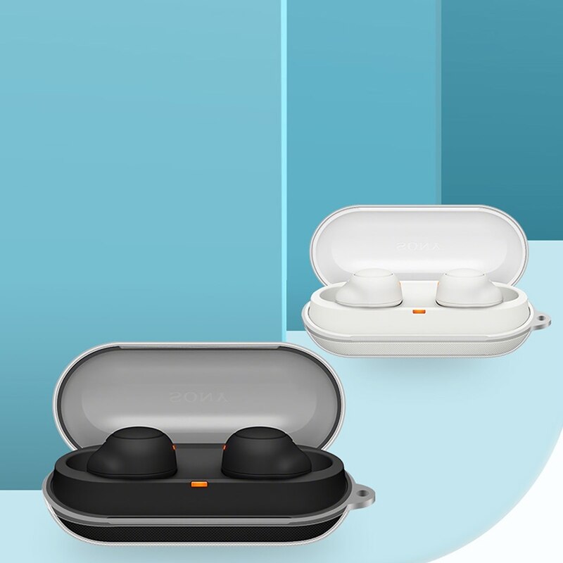 Boîtier de chargement Transparent en TPU E8BA, couvercles de protection des écouteurs sans fil compatibles avec-Sony WFC500 pièces de réparation des écouteurs