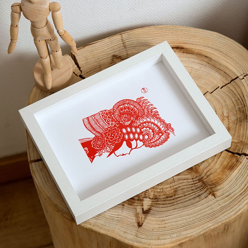 1PC Simple Photo Frame MDF Hanging Picture Frame For Wall Painting Modern Wood Grain Desktop Decor Wedding