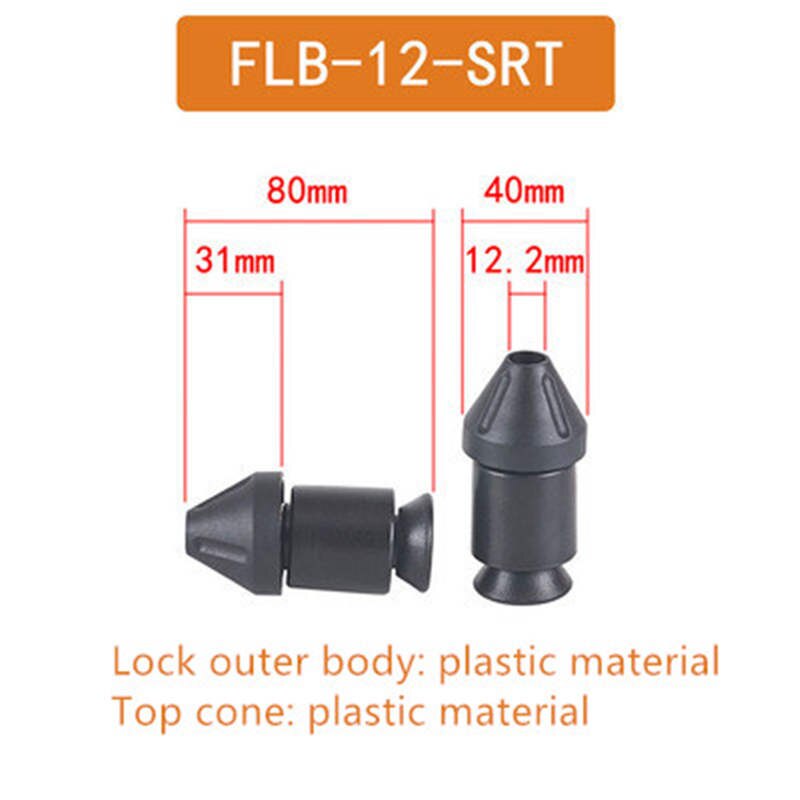 FLB-SRT FLB-SMT Optische As Fast Lock Spindel Lock Top Kegel Hoofd Chuck Vergrendeling Pay-Off Frame Klemm-und Spannelemente: FLB-12-SRT