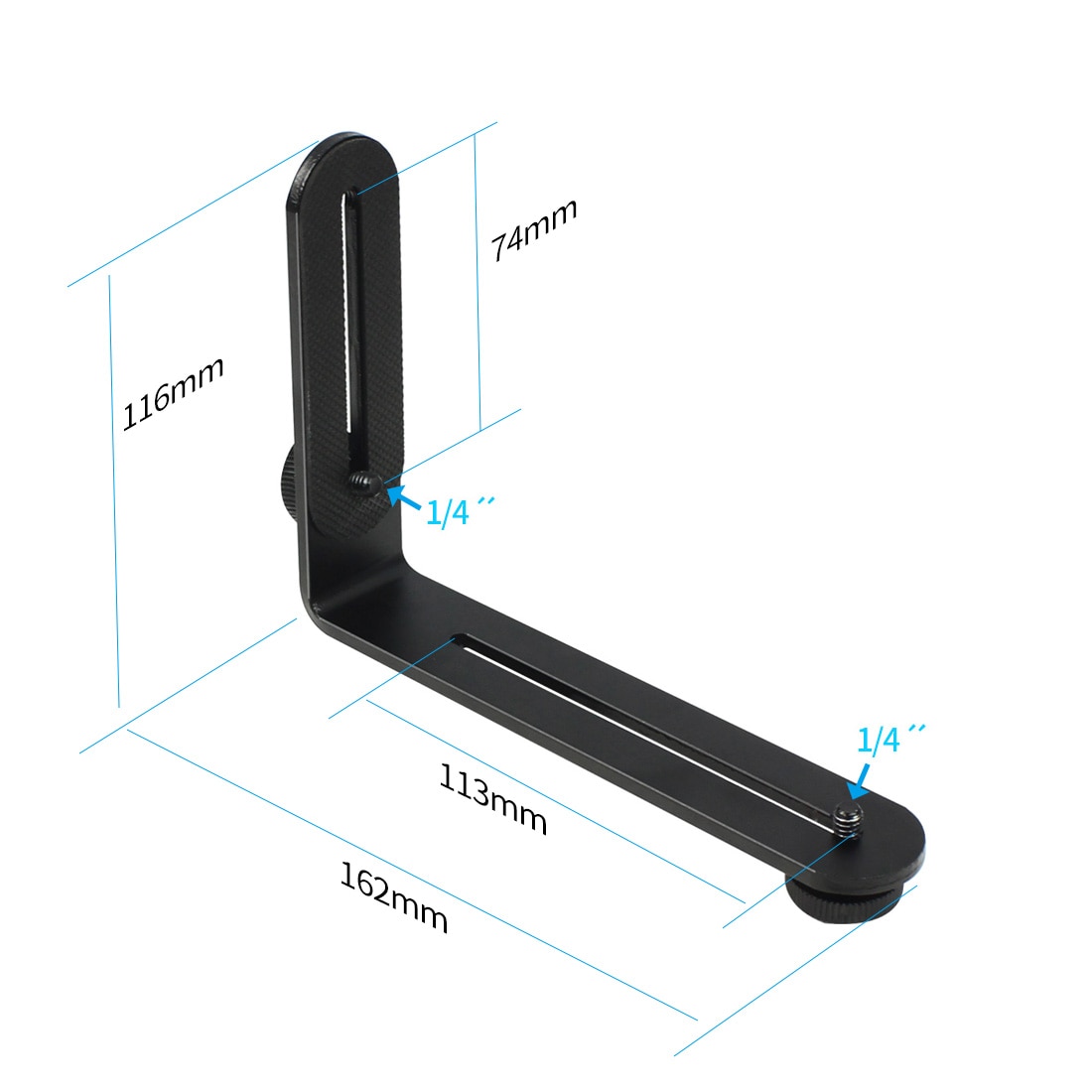 Soporte de cámara DSLR tipo L, soporte de luz LED multifuncional en forma de L, soporte de Flash SLR, accesorios de fotografía