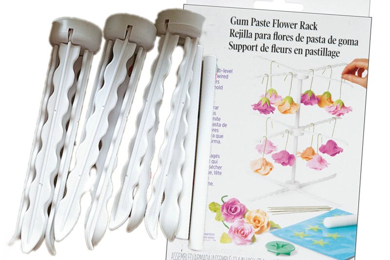 Keksdekorationsset Mit Acryl-Drehteller - 6 Pinsel & 6 Nadeln, Professionelles Backzubehör