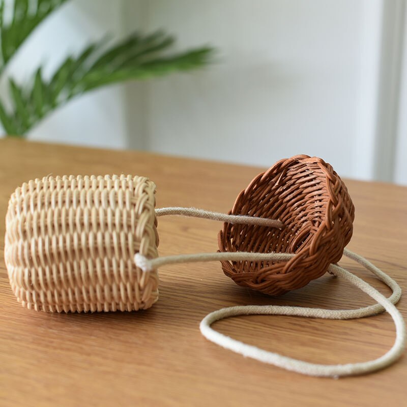 10X8Cm Dodo/Scrat Acorn Handtassen Mooie Mand Dennenappel Crossbody Handtas Goede Handgemaakte Mini tas