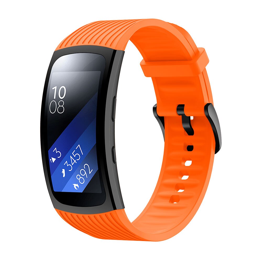 Behua vervangende polsband voor samsung gear fit 2 pro band siliconen polsband voor samsung fit 2 sm-r360 waterdicht l/s maat