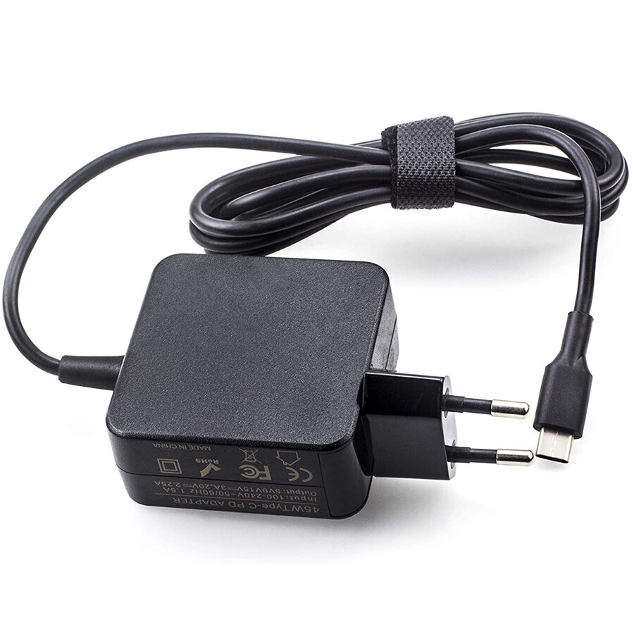 Mackertop 45W USB C charger with 2m USB C cable, type C power supply for laptops and many other USB C devices