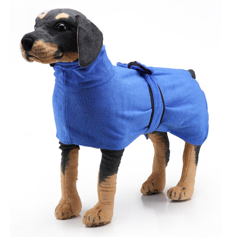Pet Dog Cat szlafrok psy prysznic ręcznik kąpielowy z kapturem słodkie zwierzątko ręcznik do suszenia Super chłonny szybkoschnący ręczniki kąpielowe z mikrofibry