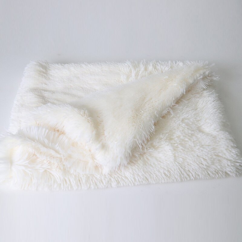 Pluizige Lange Pluche Hond Deken Mat Winter Hond Bed Mat Pet Kussen Soft Warm Puppy Kat Slapen Deken voor kleine Grote Honden