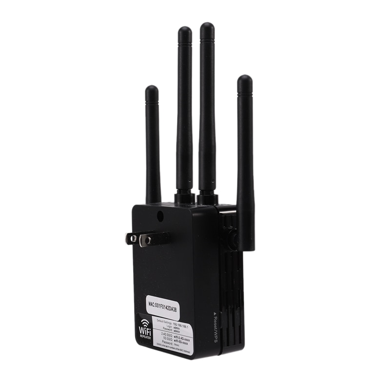 AC 1200Mbps Dual Band Wifi Signal Amplifier 2.4G / 5G Wireless Wifi Repeater