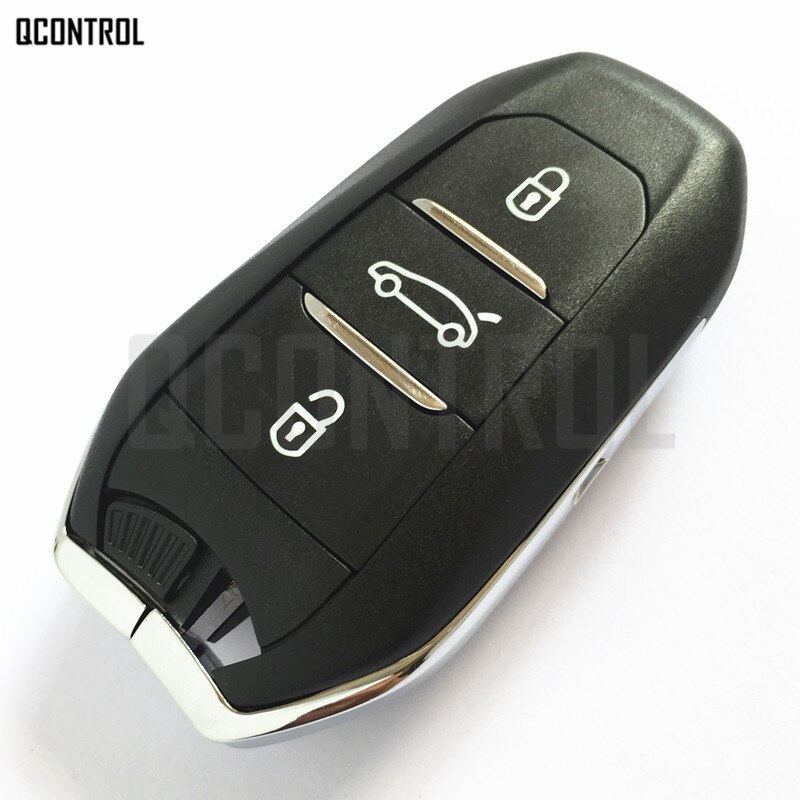 QCONTROL llave remota inteligente para Peugeot 208 308 508 3008 5008, viajero experto 434MHz sin llave-Go Open-Go 433,92 MHz