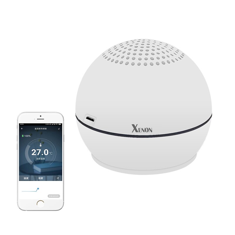 ZigBee Mini Temperature Humidity Sensor Built-in Battery Tuya/smart Life Smart Home Building Automation Battery/usb Powered