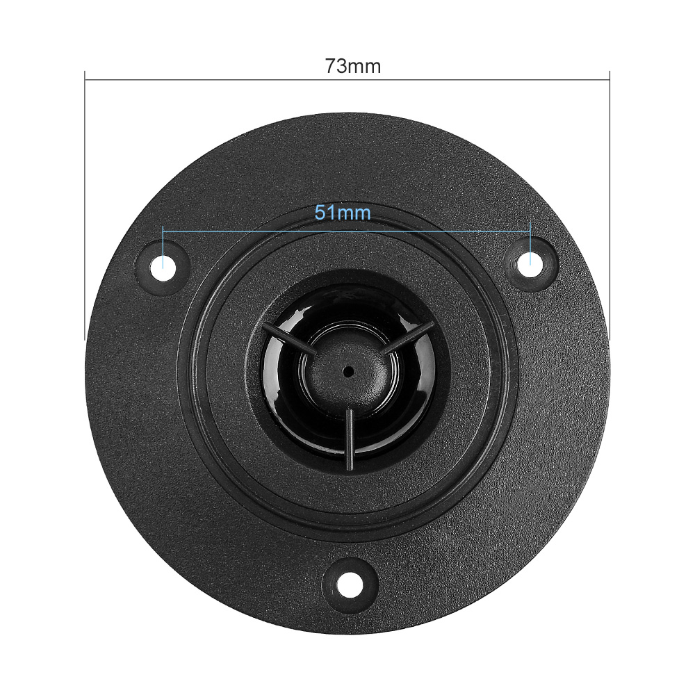 AIYIMA 2 szt. 3-calowe przenośne głośniki audio 8 Ohm 10W głośnik głośnik wysokotonowy toni wysokie dla stereo Sound Box DIY akcesoria