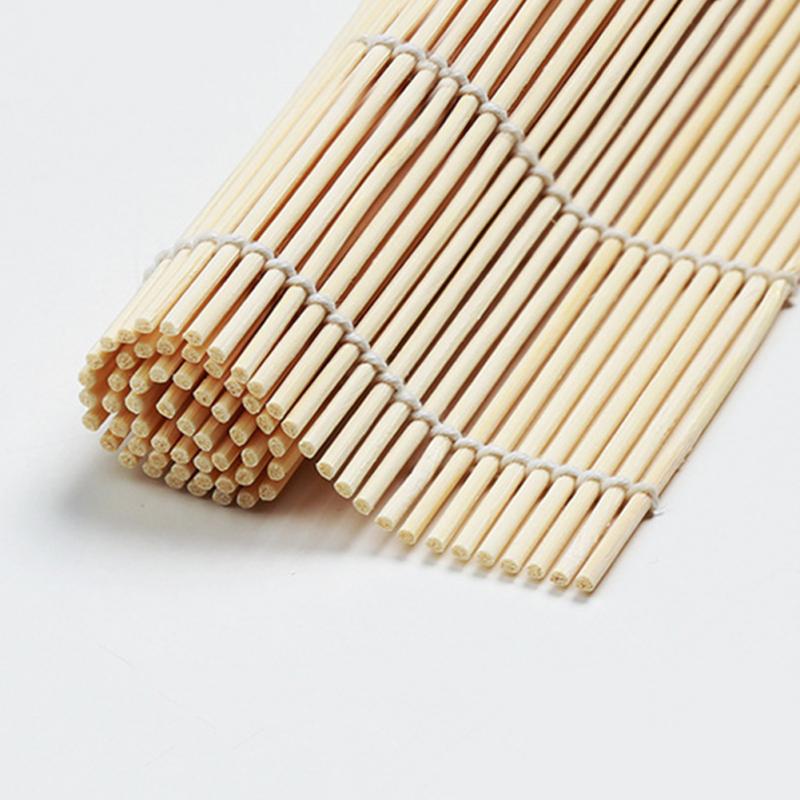 1pcs Sushi Tools Bamboo Material Roller Mat DIY Rolling Maker Onigiri Rice Roll Tools Kitchen DIY Accessories