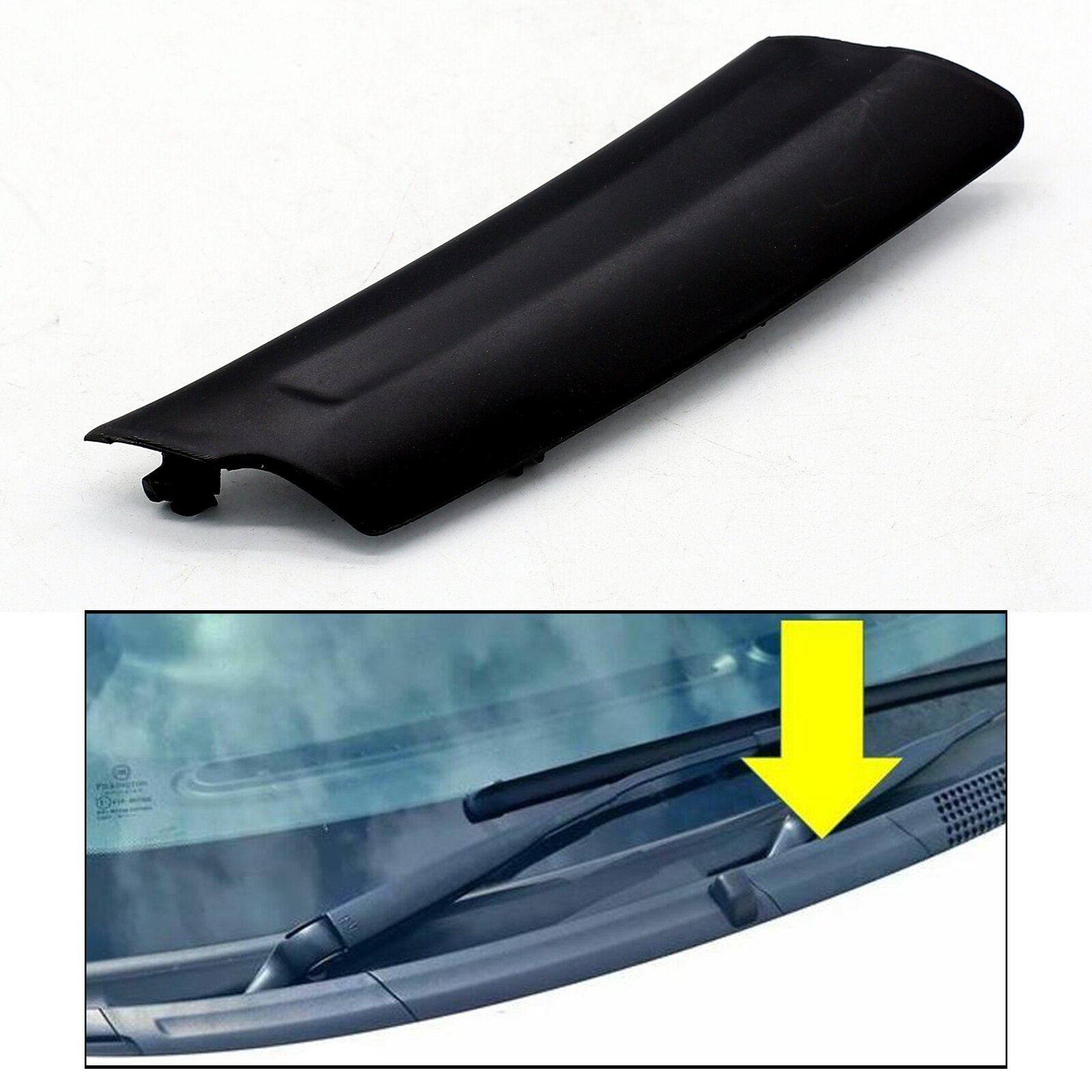 Wiper Scuttle Panel Trim Cover Right Hand 735452712 for Fiat 500 Spare Parts