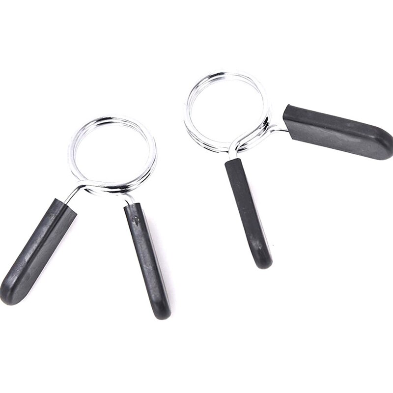 6 pièces pince à ressort pour haltères 30mm colliers d'exercice pinces à pince pour haltères
