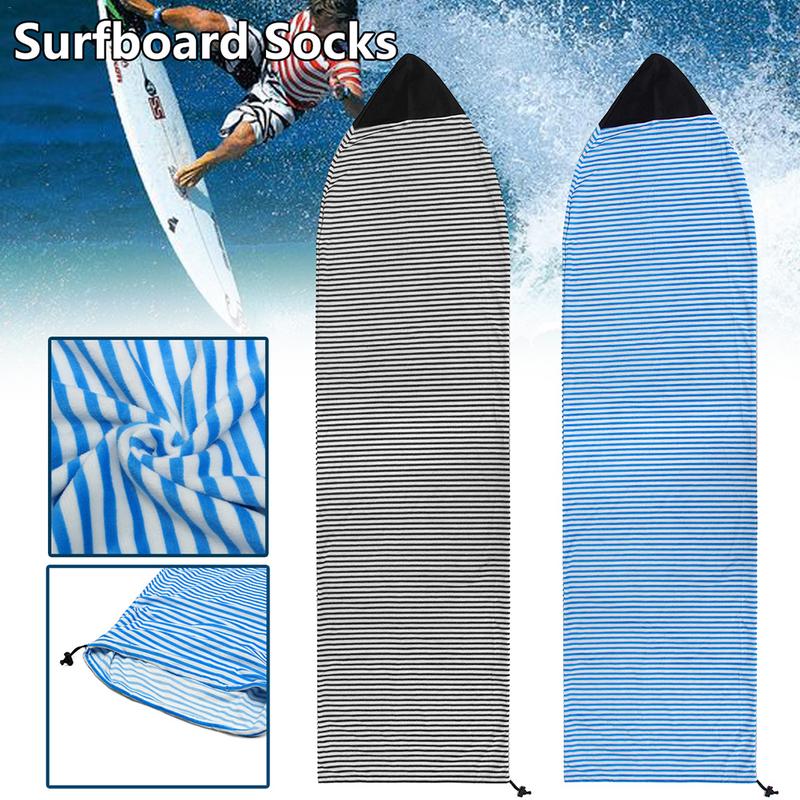 Capa de prancha de surf snowboard capa qick seco meias surf cobre placa de armazenamento protetor caso 6.3 6.6 7 para surf esportes