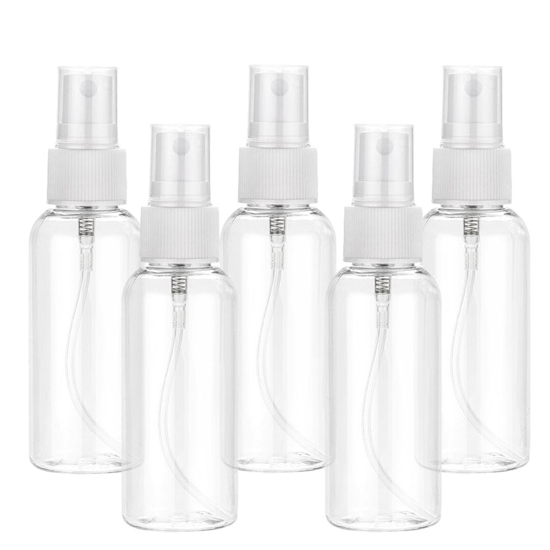 5 Pcs Lege Cosmetica Transparante Verstuiver Vloeibare Spray Fles 50 Ml