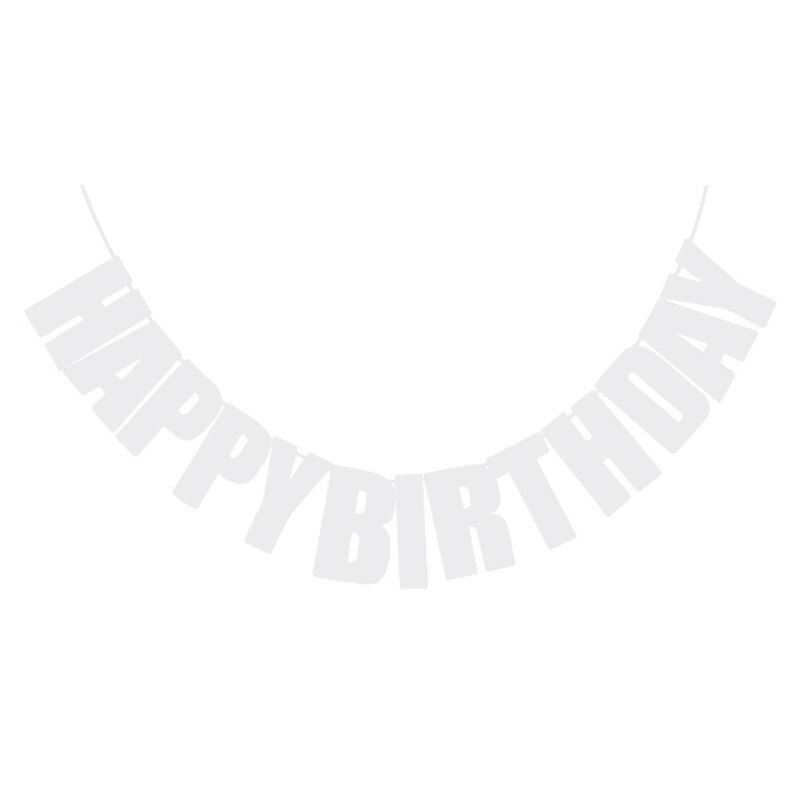 Grattis på födelsedagen banner första födelsedag pojke flicka part leveranser papper krans bunting banner baby shower födelsedag dekoration: Banner  b3