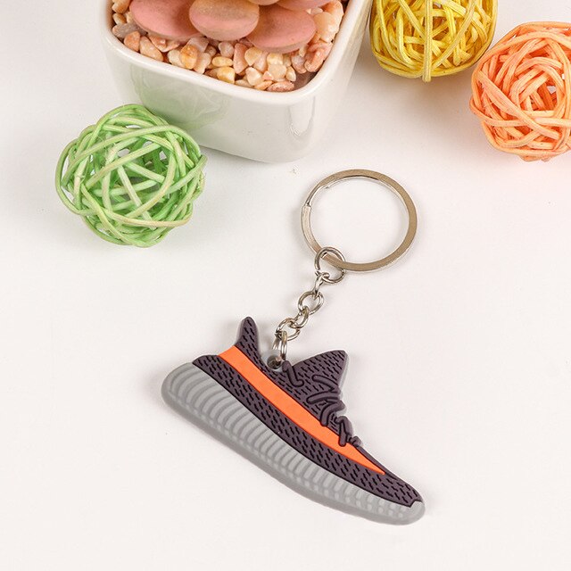 Mini Shoes Key chain Charm Woman Key Ring Sneaker Key Holder Pendant Accessories Key Chain: 7