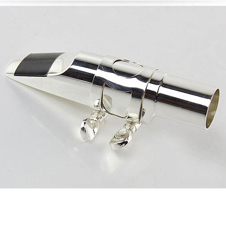 Mfc tenorsopraan altsaxofoon metalen mondstuk verzilvering saxofoon mondstukken accessoires maat 5 6 7 8 9