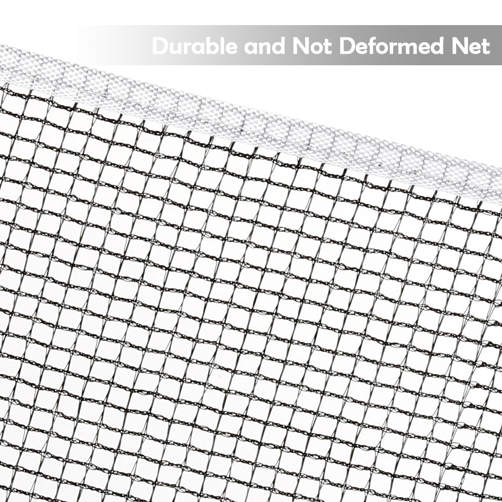 Portable Table Tennis Net Anywhere Retractable Ping Pong Post Net Rack For Any Table Adjustable Table Tennis Rack