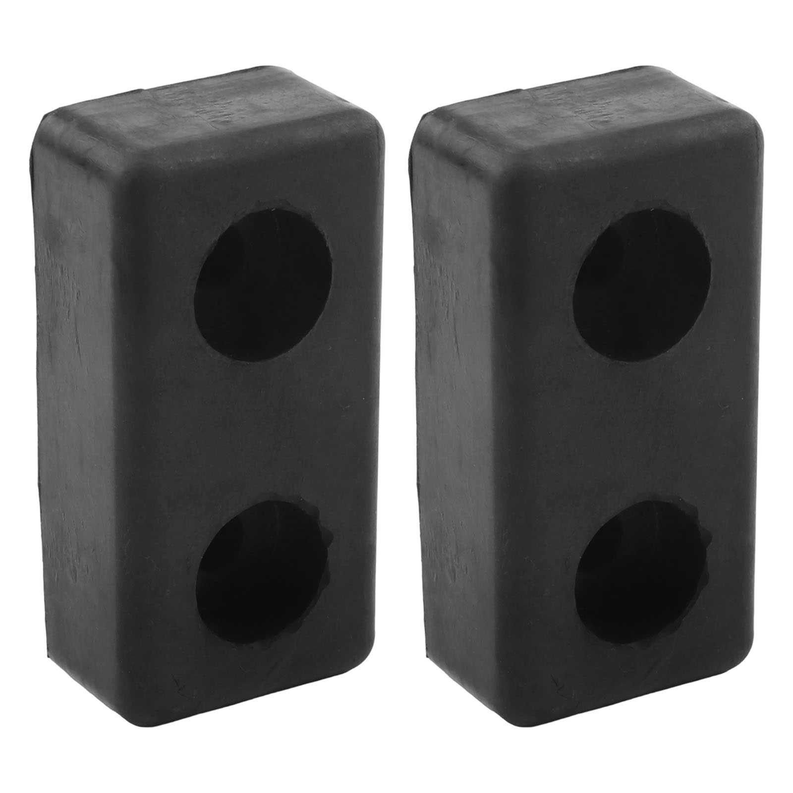 Rubber Bumpers Pads For Gym Machines 2 Pack Supporting Stability And Vibration Reduction For Treadmill Elliptical And Bike Units