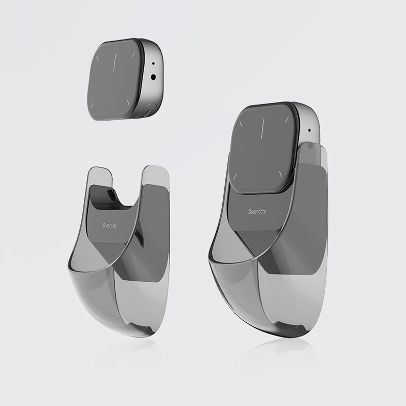 Cheerdots 2 mouse de ar removível sem fio touchpad tudo-em-um bolso AI gravação habilitado mouse controle sem fio