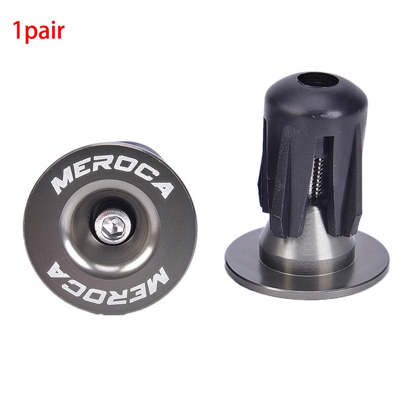 2 uds., tapones ligeros para manillar de bicicleta de carretera de aluminio, agarre firme antideslizante, tapas para manillar, accesorios para MTB, tapones para extremos de barra de bicicleta: SV