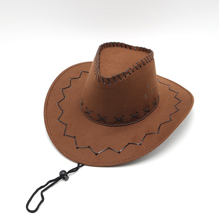 Męnarty kapelusz kowbojski wakacje wędkarskie letni odkryty preria kapelusz przeciwsłoneczny męnarty parasol słomkowy kapelusz: brązowy