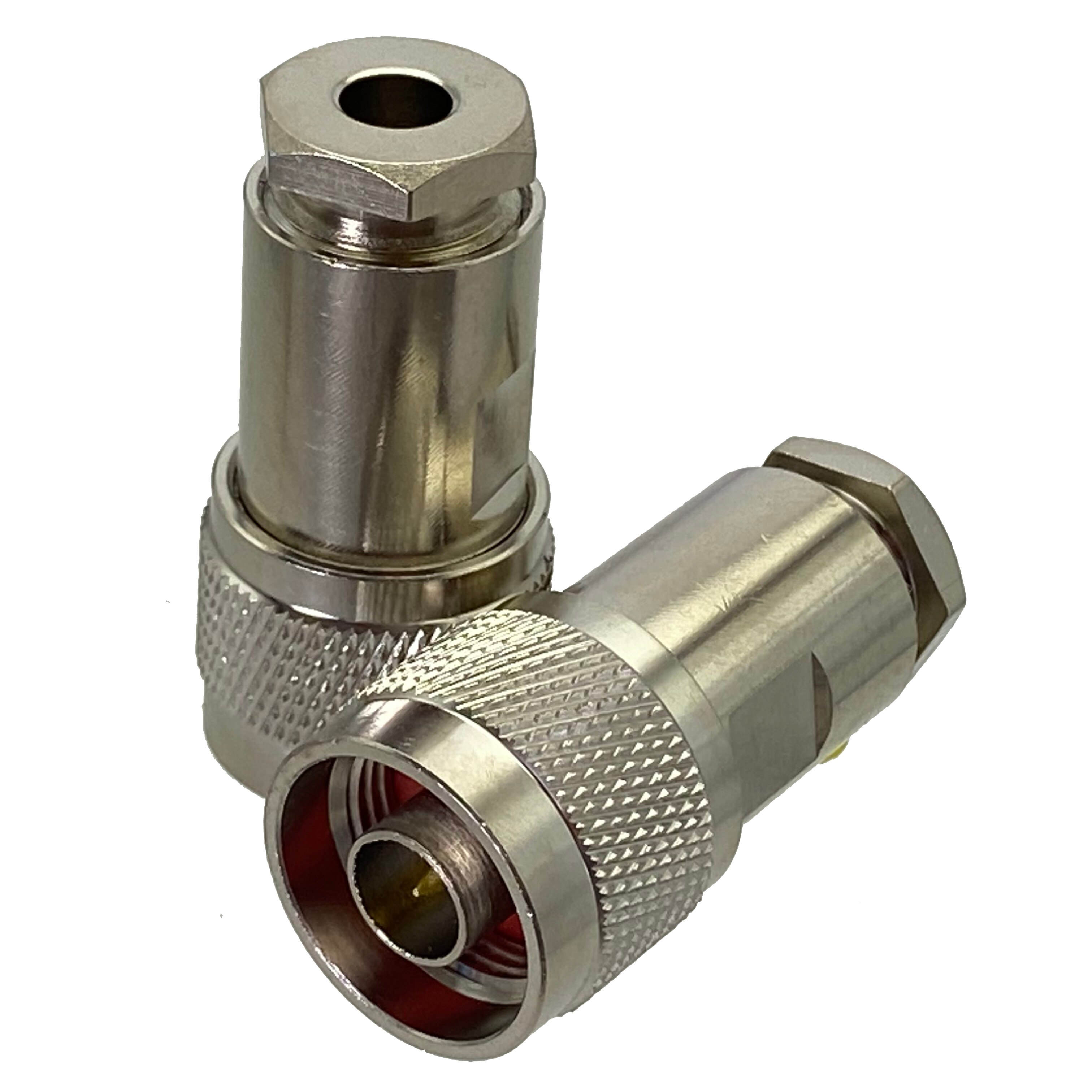 1 stk stik n hanstik klemme  rg58 rg142 lmr 195 rg400 kabel rf adapter koaksial høj quanlity