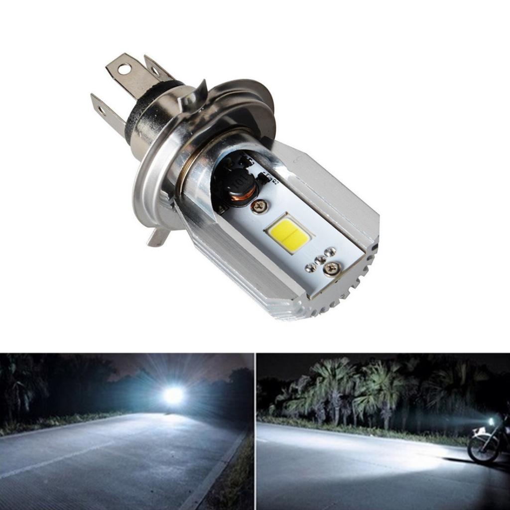 Ampoule LED COB H4 20/20W 2000 Lumens - Pour Yamaha Tmax 500/530, Avec Ventilateur, Neuve