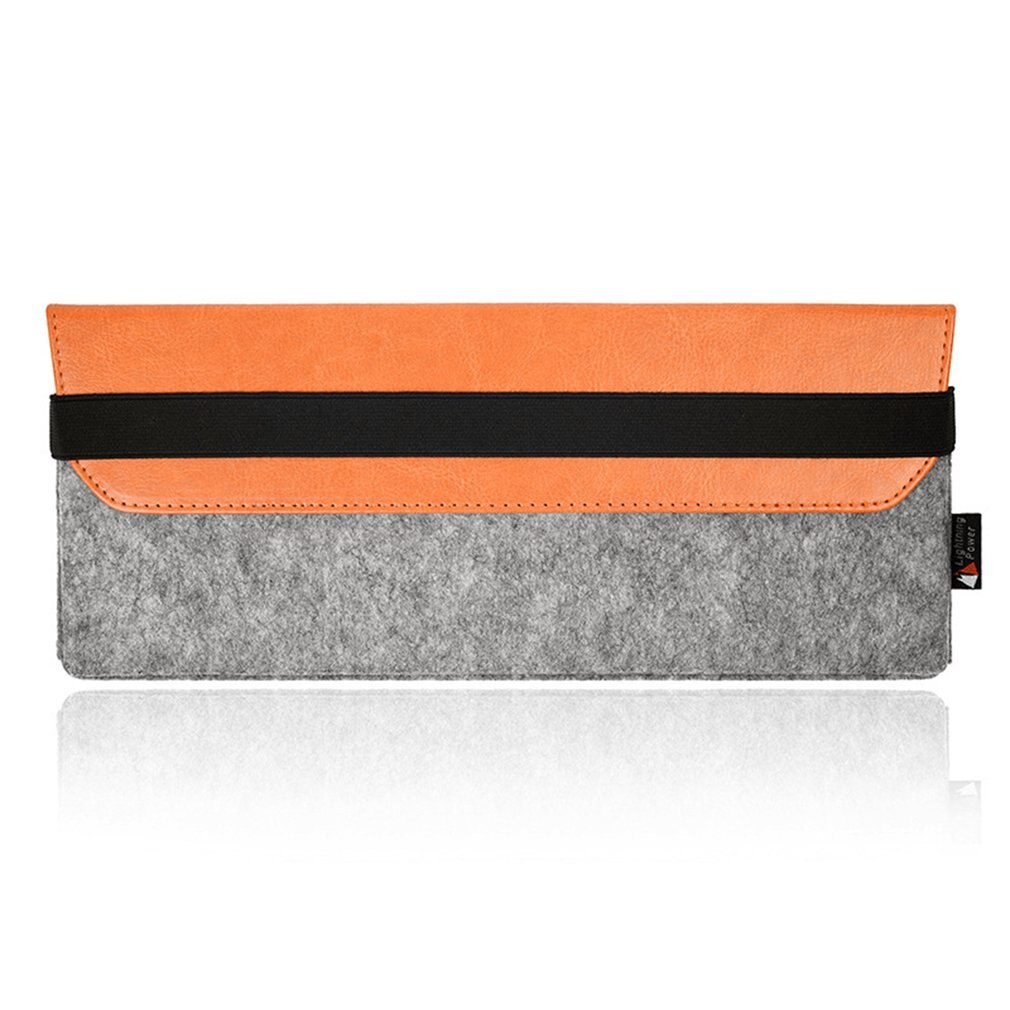 Beschermende opberghoes shell tas voor magic trackpad vilten etui zachte hoes voor magic keyboard stofhoezen stuk 1995 grijs