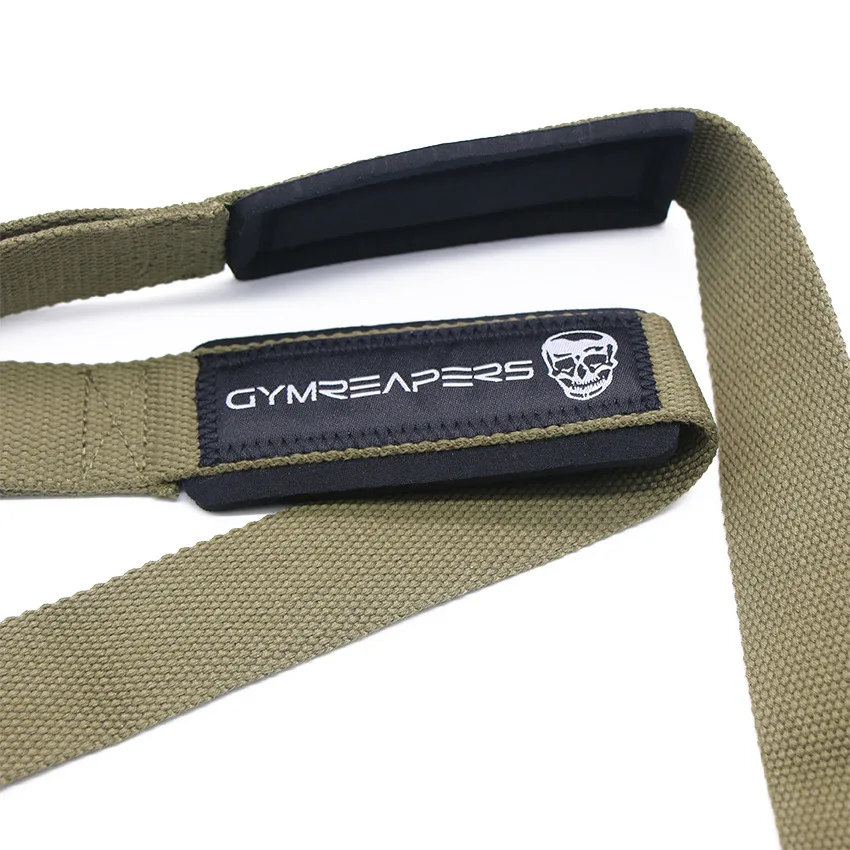 Pure Cotton Wrist Support Barbell Grip Strength Belt for Pull Ups And Deadlifts Sports Fitness Weightlifting Assistance Band