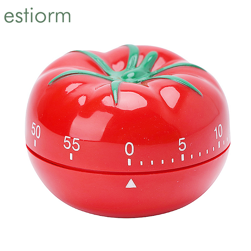 Mechanische Keuken Timer, Wekker Voor Bakken, Leuke Tomaat/Apple/Ei Timer, 0-60 Minuten Countdown Koken Timer Herinnering