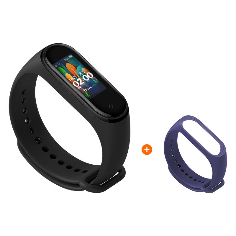 Global Version Xiaomi Mi Band 4 Smart Uhr Herz Rate Fitness Aktivität Tracker Armband Bunte Display Smart Band 135 mAh: Add Blue