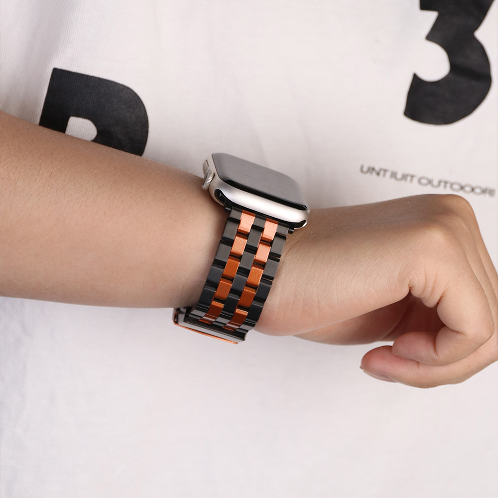 Metal Strap For Apple Watch 10 46mm Ultra 1 2 49mm Band Stainless Steel Correa For Iwatch 9 8 44mm 45mm Se 3 2 1 42mm Bracelet