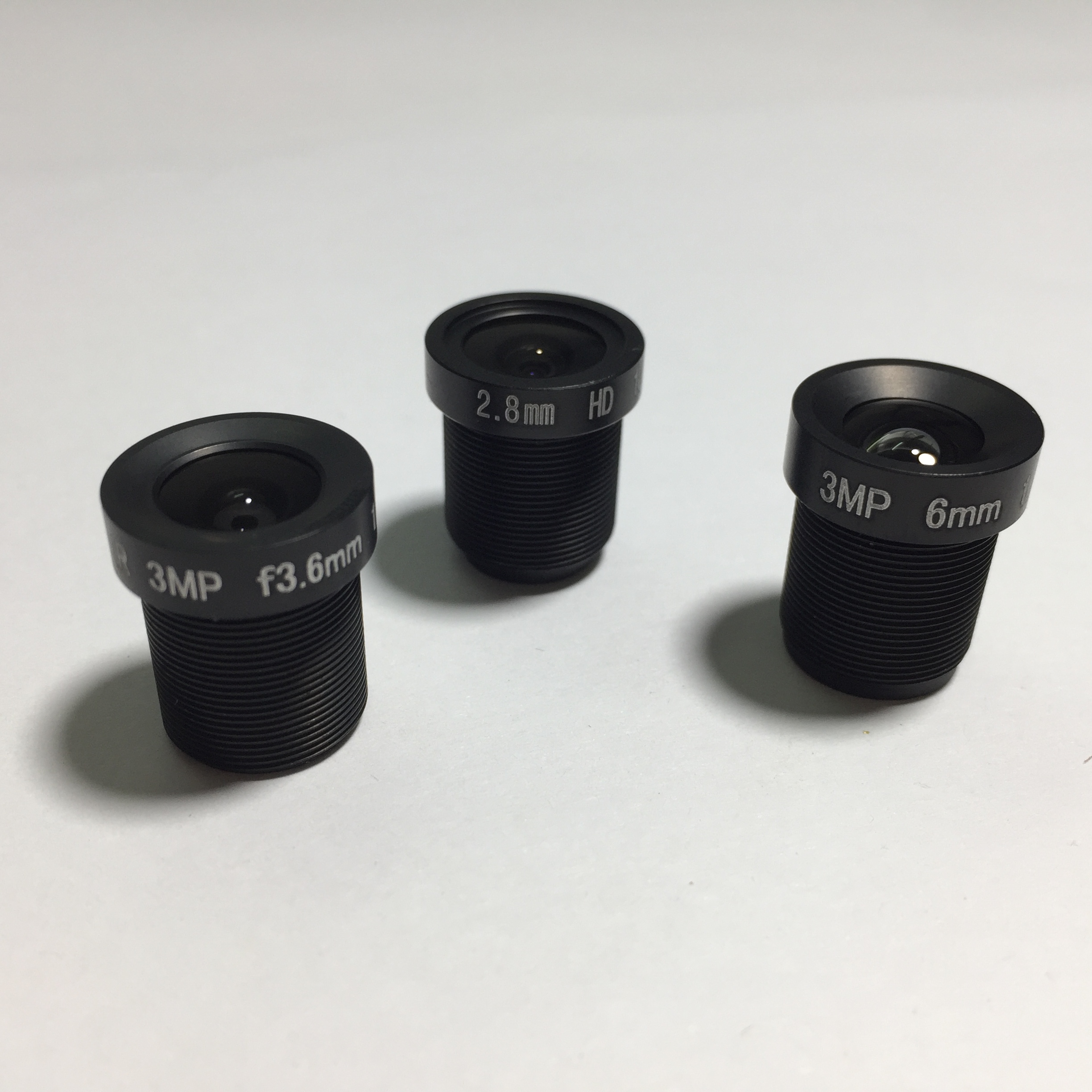 Objectif 2.8mm 6mm HD 1080P M12 3.6mm HD objectif de caméra de vidéosurveillance IR HD sécurité AHD CVI TVI 1080P objectif de caméra IP Iris fixe