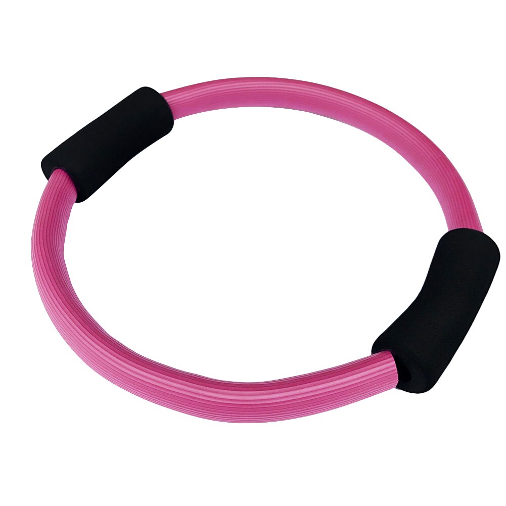 Pilates Bar Stok Weerstand Band Yoga Pull Staven Touw Home Gym Oefening Sport Sporter Apparatuur Gym Training: Rose Red