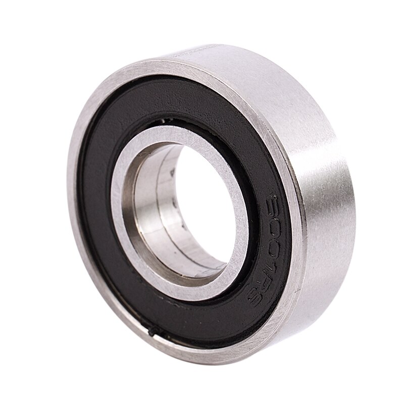 6001RS roulement à billes à gorge profonde 28x12x8mm 10 pièces, argent et noir