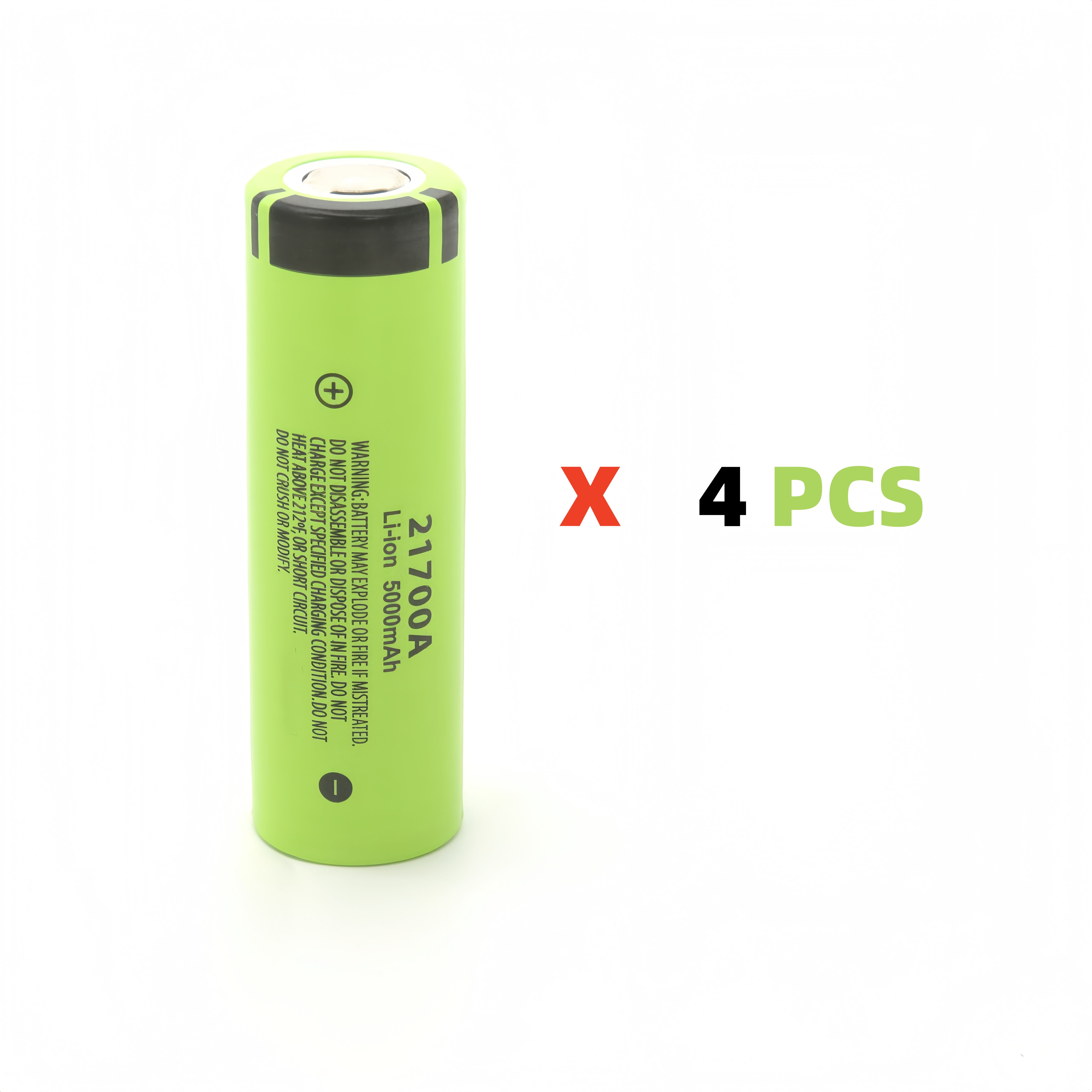 5000mAh High-Drain 21700 Li-ion Battery – Reliable Energy Supply for Lighting & Gear.: Beige
