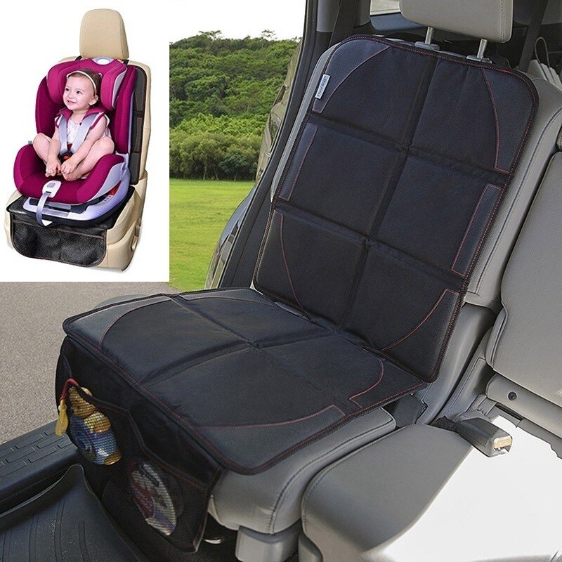 Auto Seat Cover Oxford Pu Lederen Autostoel Beschermer Matten Kind Baby Pads Seat Beschermende Mat Voor Baby Kinderen Bescherming kussen