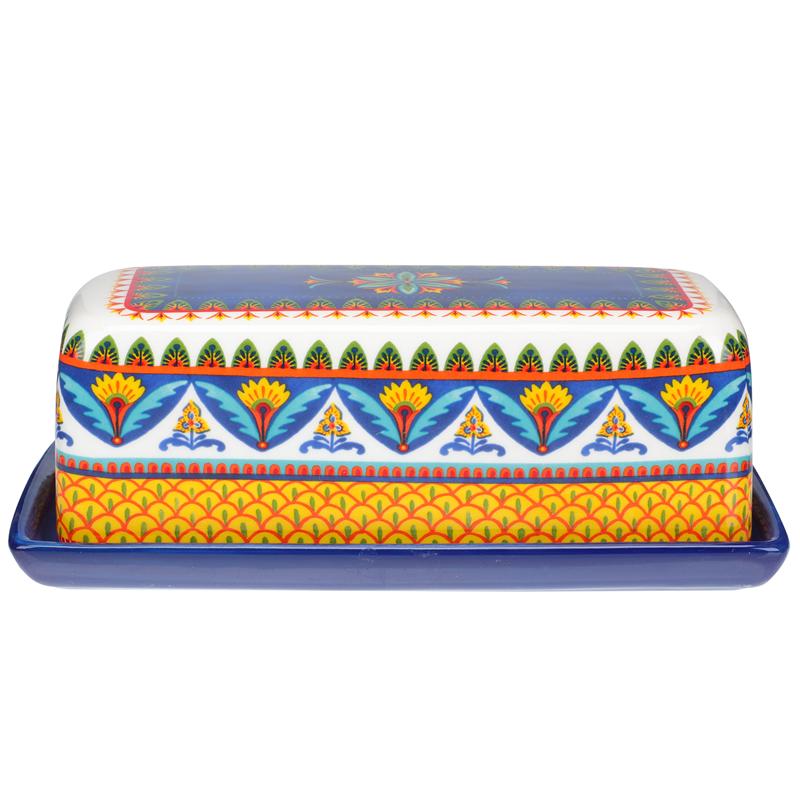 Beurrier Style américain, boîte à beurre en céramique délicate, conteneur à beurre, porte-beurre, assiette à outils, stockage de fromage, 1 pièce: C