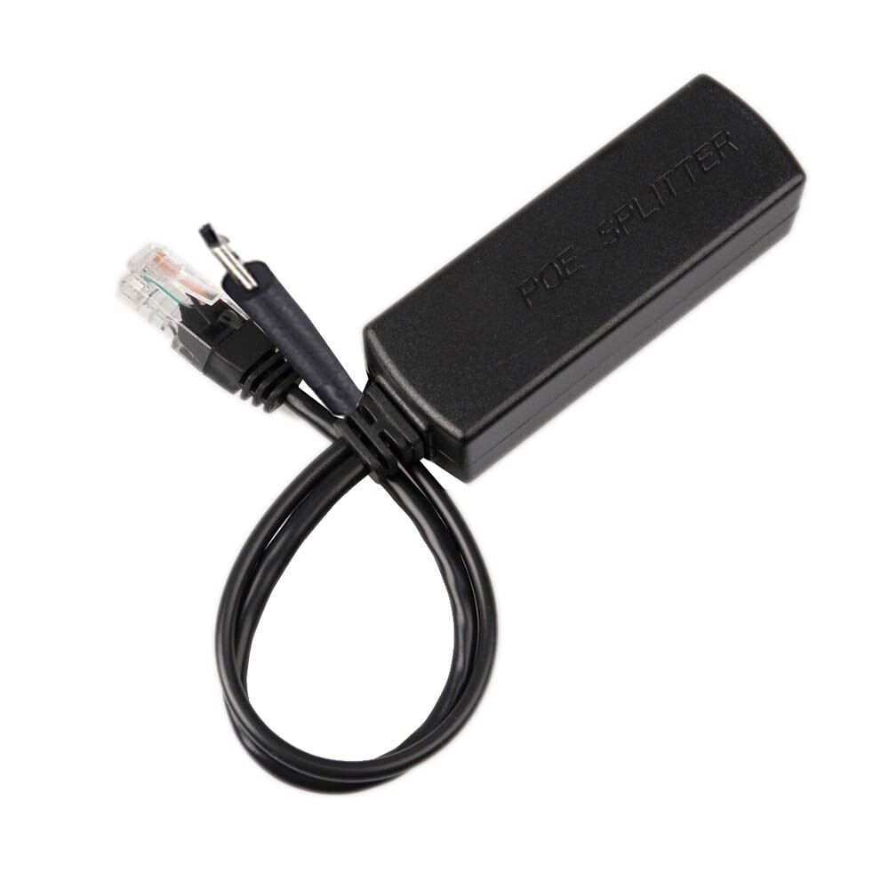 ANPWOO IEEE 802.3af Micro USB Active PoE Splitter Power Over Ethernet 48V To 5V 2.4A for Tablet Dropcam or Raspberry Pi