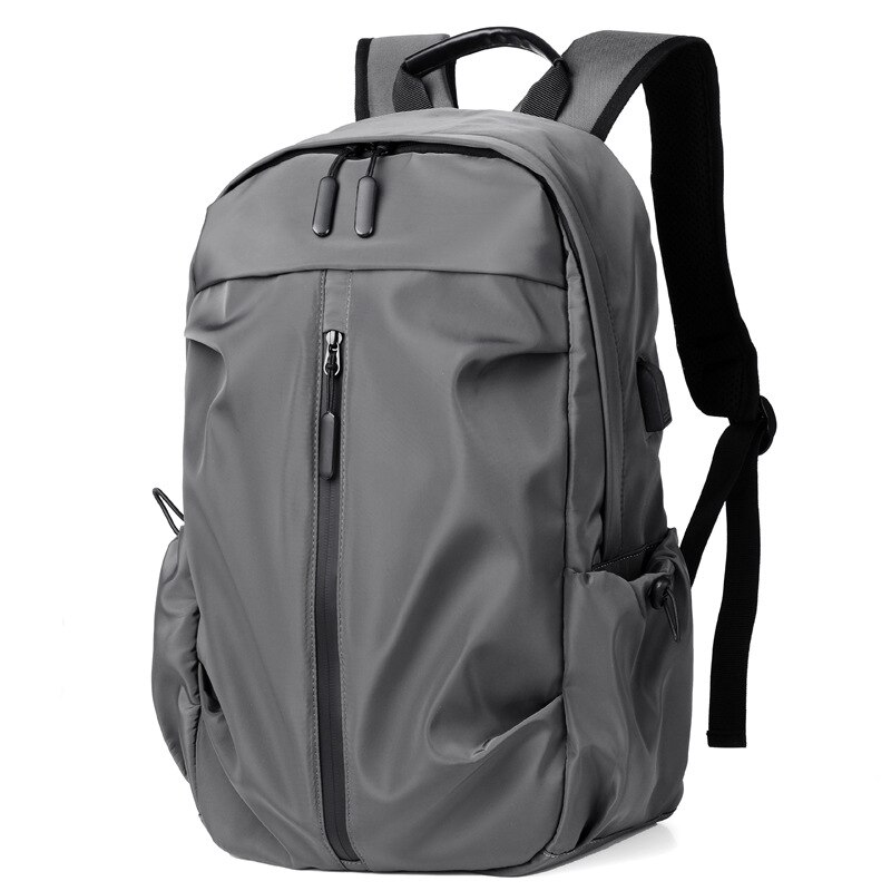 Outdoor backpack Oxford cloth backpack computer bag men's business backpack fold school bag travel bag