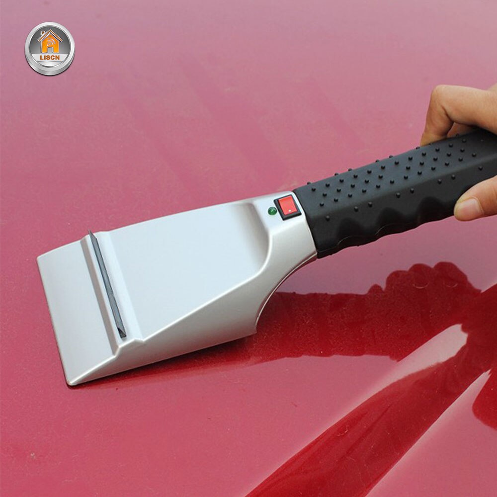 Car Scraper Electric Heated Ice Scraper Windshield Defrost Clean Tool Window Snow Removal Shovel Automobile Cigarette Lighter